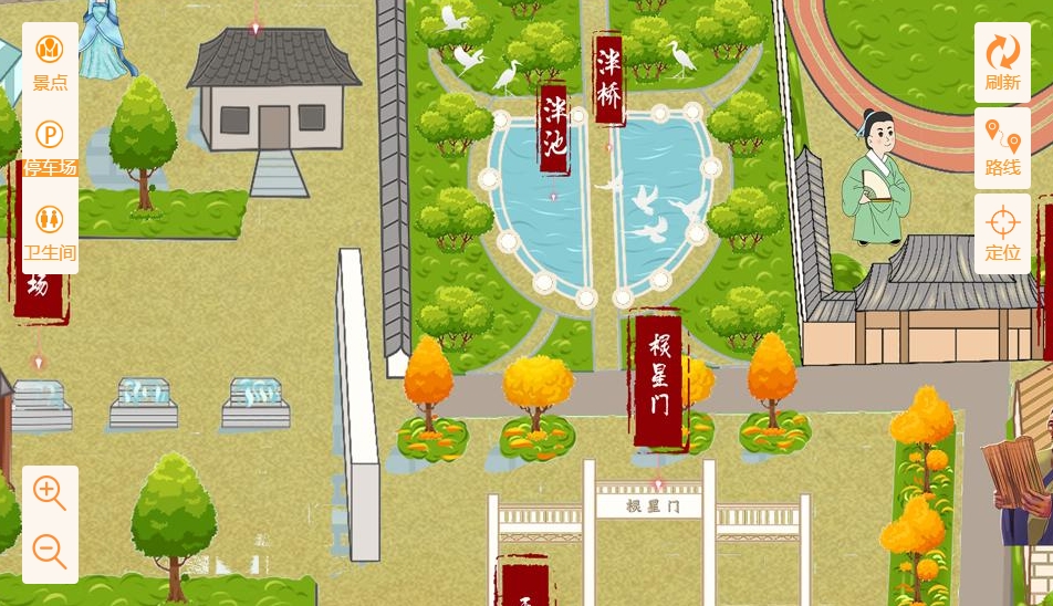 铜陵手绘地图景区语音讲解导览系统：智慧景区建设的基石