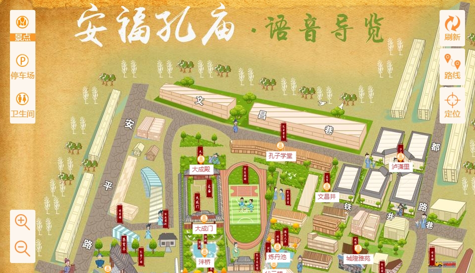 铜陵手绘地图：智慧景区智能化服务的延伸